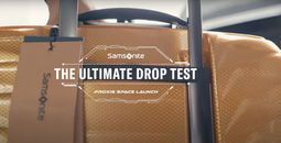 Samsonite, drop test, proxis