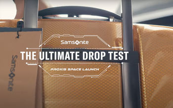 Samsonite, drop test, proxis