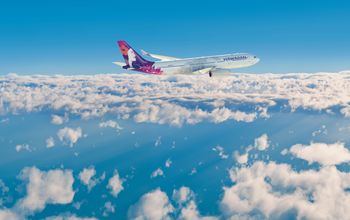 Hawaiian Airlines plane.