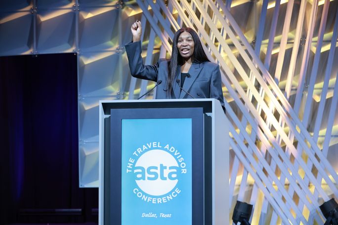 Venus Williams at 2024 ASTA Travel Advisor Conference 