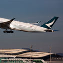 Cathay Pacific Airways plane, 