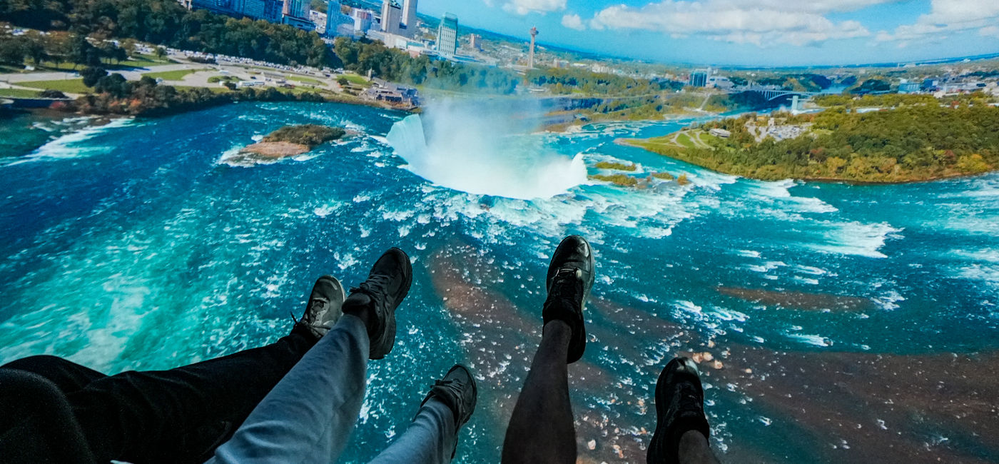 Image: Niagara Takes Flight Attraction in Niagara Falls, Ontario (Photo Credit: Niagara Parks)