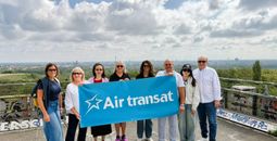 Air Transat & Visit Berlin hosted eight travel agencies and tour operators from Ontario on a FAM to the German capital