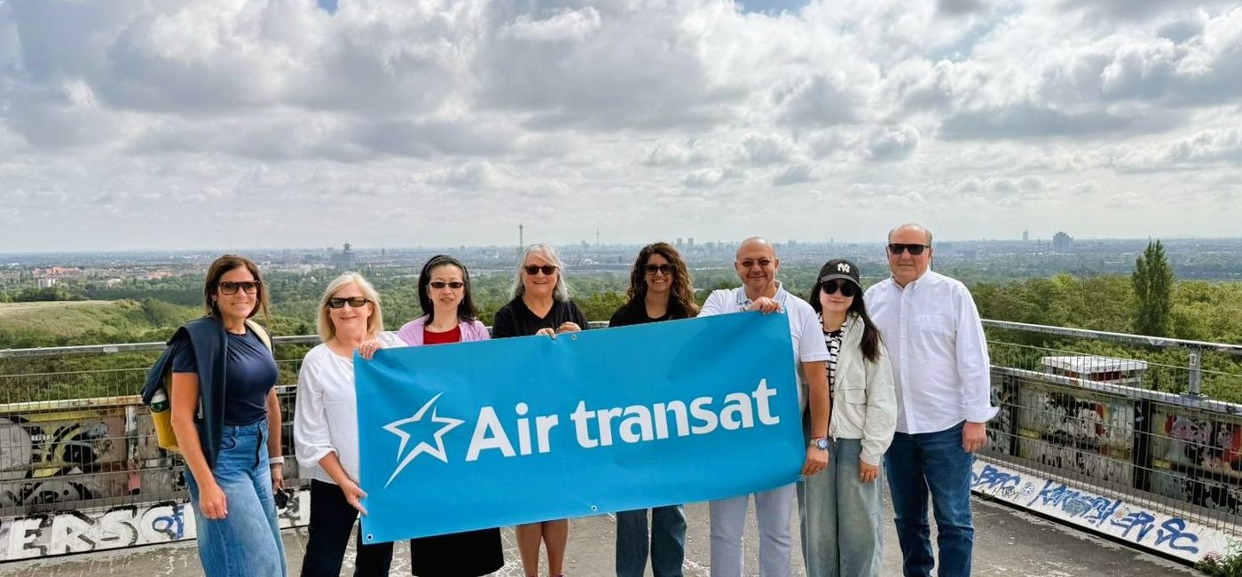 Image: Air Transat & Visit Berlin hosted eight travel agencies and tour operators from Ontario on a FAM to the German capital (Photo Credit: Air Transat)