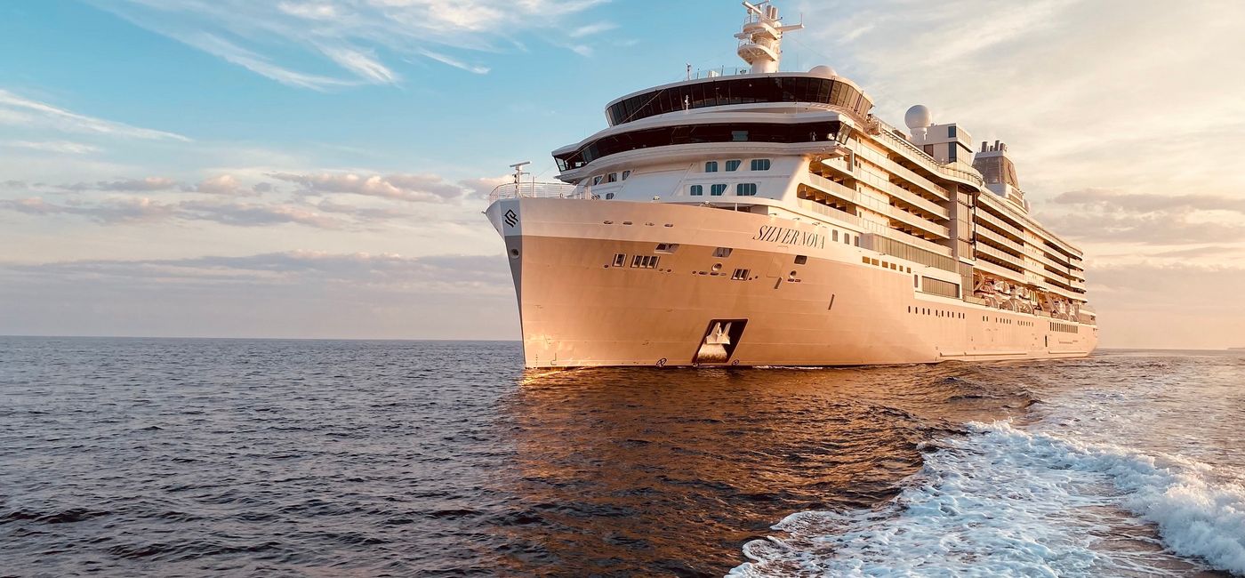Image: Silversea's newest vessel, Silver Nova. (Photo Credit: Silversea)