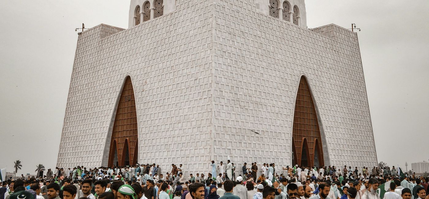 Image: Tomb of Quaid e Azam Muhammad Ali Jinnah in Karachi, Pakistan (Photo Credit: Photo by Hassan Anwer on Unsplash)
