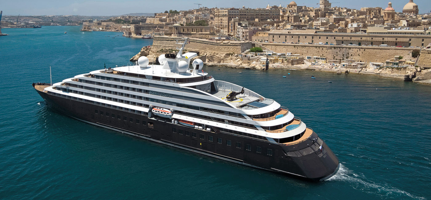 Image: Scenic Eclipse in Malta (Photo Credit: Scenic Eclipse in Malta)