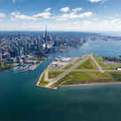 Billy Bishop Toronto City Airport aerial.