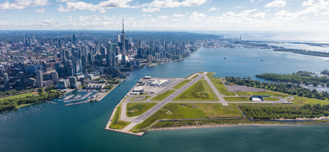 Image: Billy Bishop Toronto City Airport aerial. (Photo Credit: YTZ)