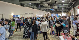 travel conference, crowd, travel advisors, travel agents, advisor, agent, trade show, conference,