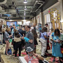 travel conference, crowd, travel advisors, travel agents, advisor, agent, trade show, conference,