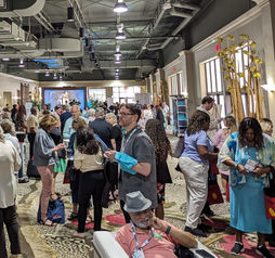travel conference, crowd, travel advisors, travel agents, advisor, agent, trade show, conference,