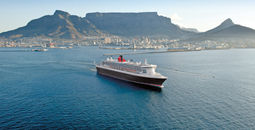 Queen Mary 2 in Cape Town, South Africa