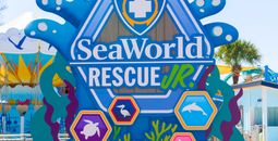 Entrance to SeaWorld San Antonio's new "Rescue Jr." park area.