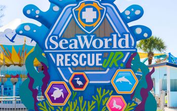 Entrance to SeaWorld San Antonio's new "Rescue Jr." park area.