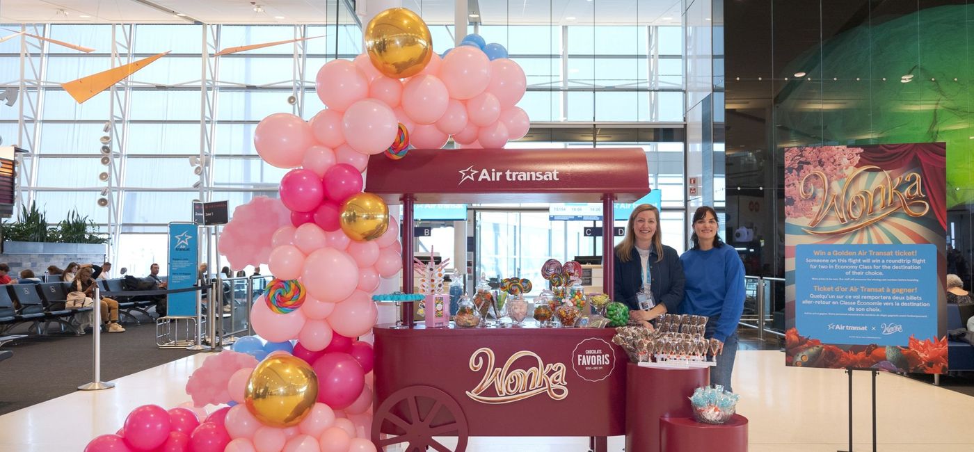 Image: Activation Air Transat Wonka 