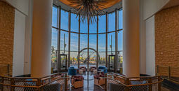 Universal Helios Grand Hotel lobby.