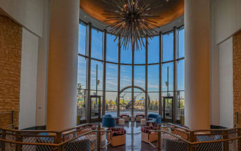 Universal Helios Grand Hotel lobby.