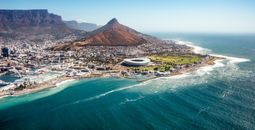 Aerial view of Cape Town, South Africa