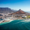 Aerial view of Cape Town, South Africa