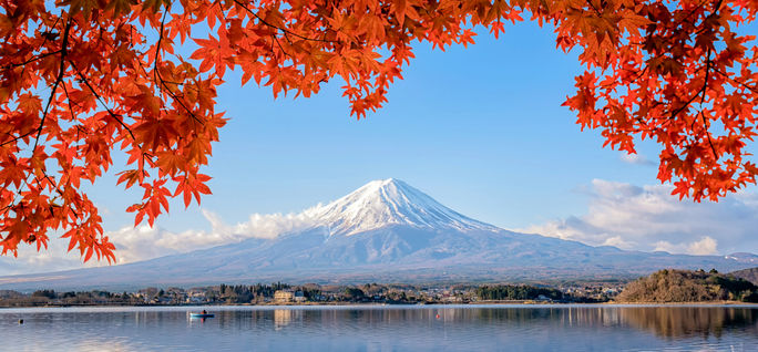 Mount fuji, japan, famous mountains