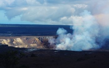 Kilauea Volcano on Hawaii's Big Island