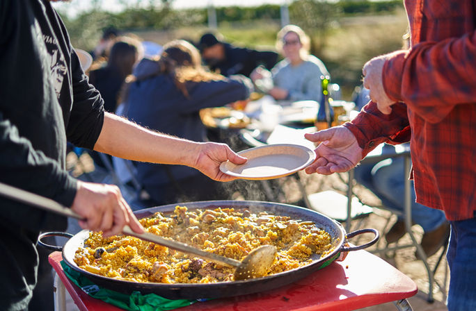 Paella in Valencia, Spain Paella in Valencia, Spain