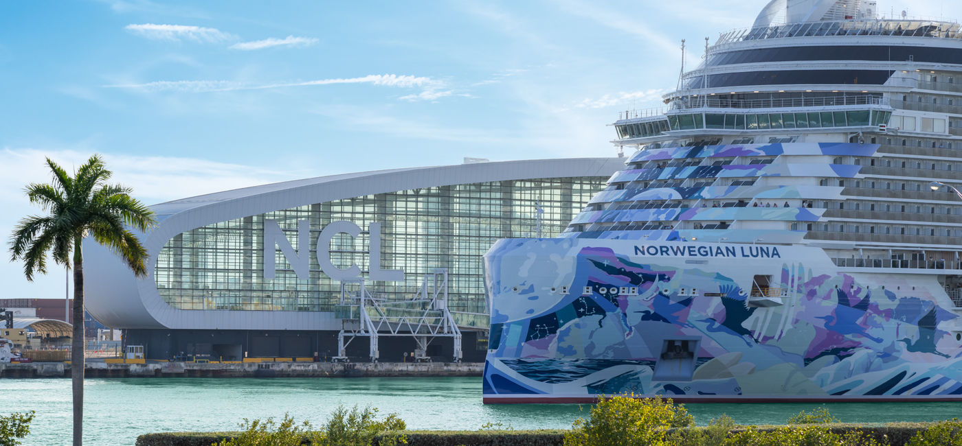 Image: Norwegian Luna in Miami (Photo Credit: Norwegian Cruise Line)