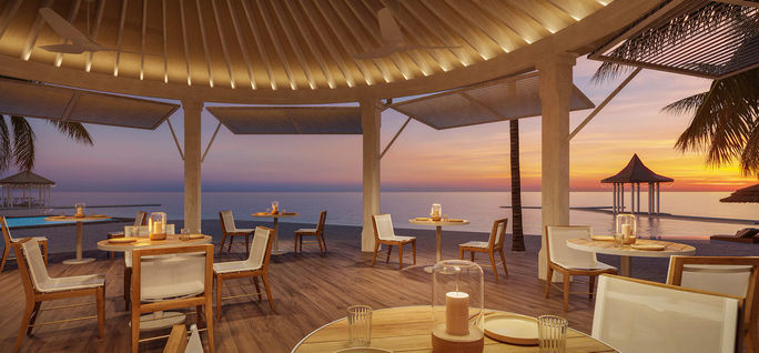 Rendering of the Sandals Royal Caribbean after its renovation