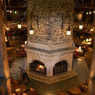 Fairmont Le Château Montebello, resorts in Quebec, Quebec resorts, Quebec hotels, hotels in Quebec, unique hotel lobbies, Fairmont hotels & resorts