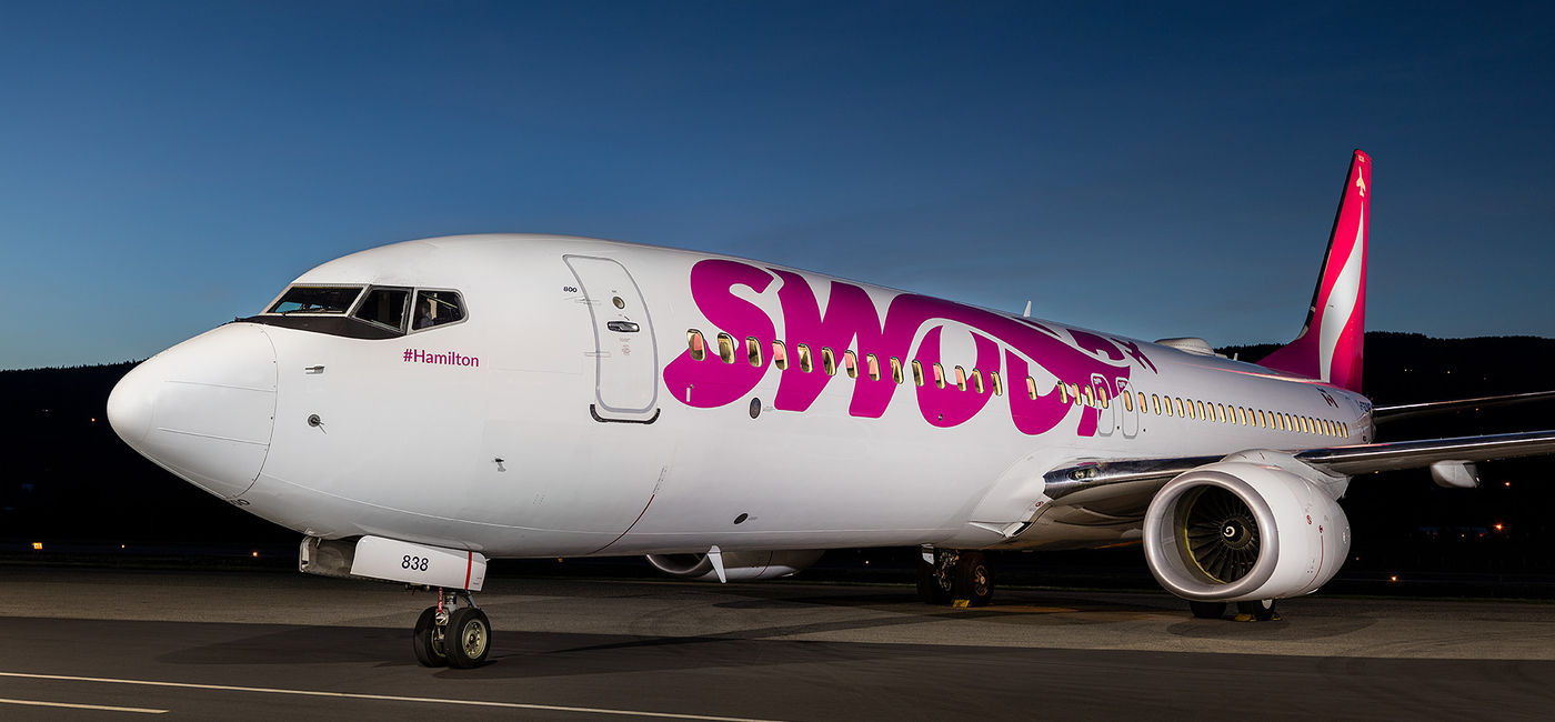 Image: Avion de Swoop (PHOTO: courtoisie de Swoop)