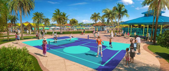 Starfish Lagoon will have volleyball, basketball and pickleball courts Starfish Lagoon will have volleyball, basketball and pickleball courts