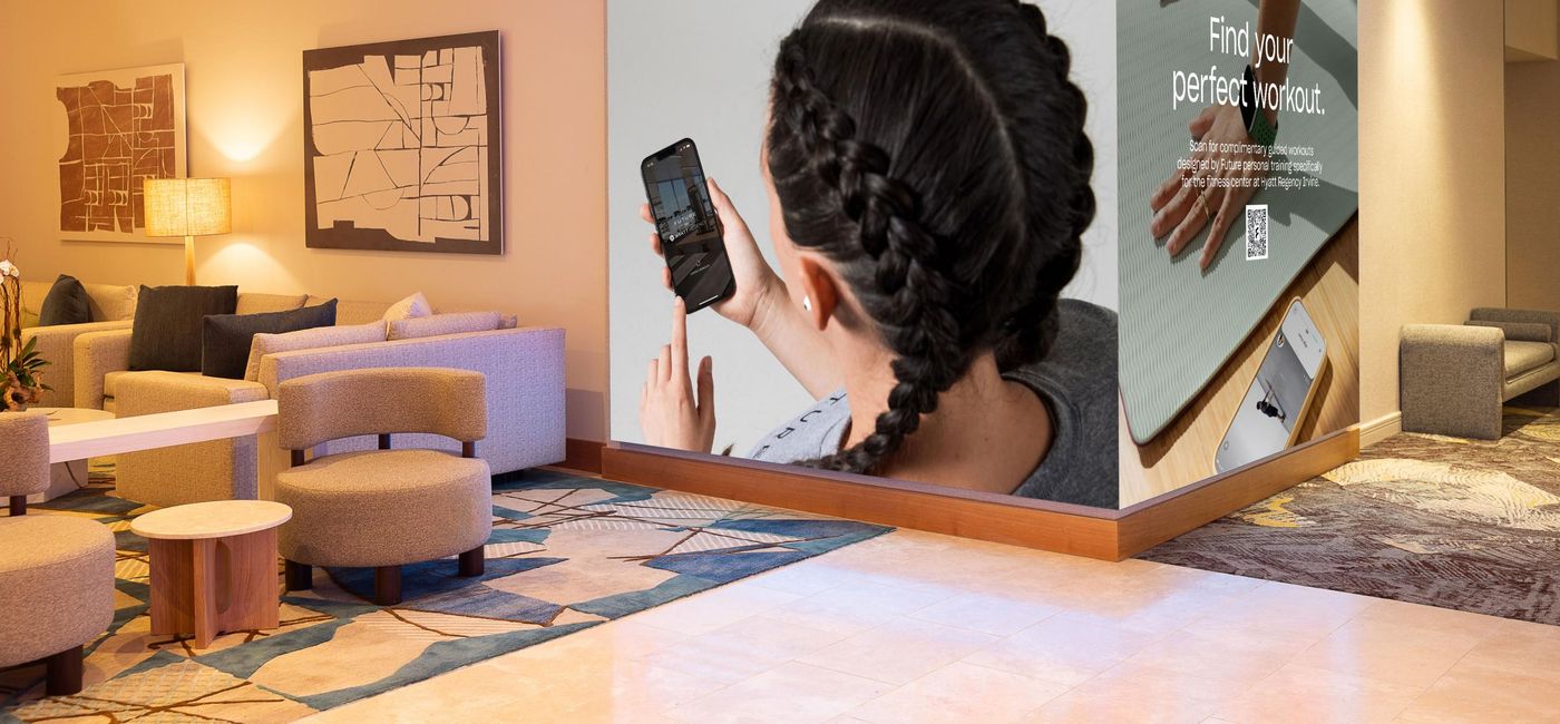 Image: Guests and members at participating Hyatt Regency hotels in the U.S. will have access to 130 complimentary guided workouts, custom-designed for all fitness levels. (Photo Credit: Hyatt Hotels Corporation Media)