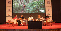 A panel session taking place at the 2024 GX Summit in Jaipur, India.