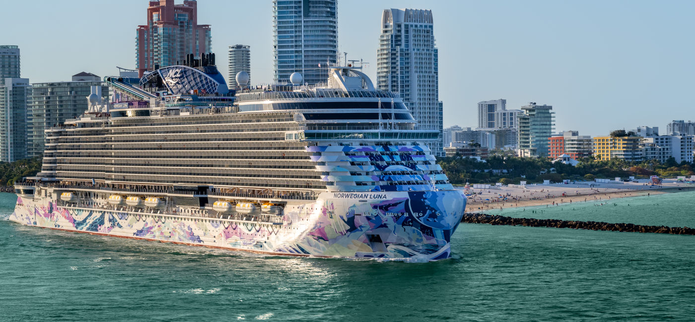 Image: Norwegian Luna in Miami (Photo Credit: Norwegian Cruise Line)