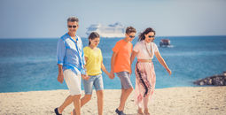 Beach stopover at Sir Bani Yas Island, Abu Dhabi