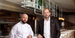 Chef Patrick Kriss and Aaron Ciancone, CEO of Pearle Hospitality.