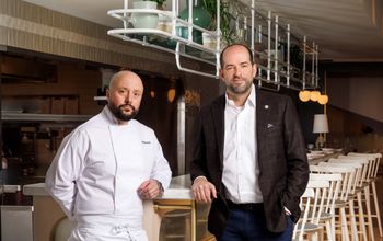 Chef Patrick Kriss and Aaron Ciancone, CEO of Pearle Hospitality.