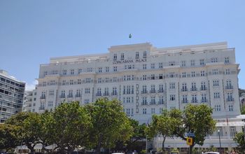 Copacabana Palace in Rio de Janeiro, Brazil