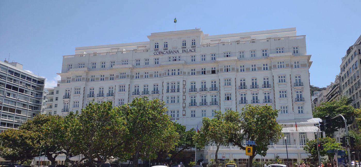 Image: Copacabana Palace in Rio de Janeiro, Brazil. (Photo Credit: Greg Custer) Image: Copacabana Palace in Rio de Janeiro, Brazil. (Photo Credit: Greg Custer)
