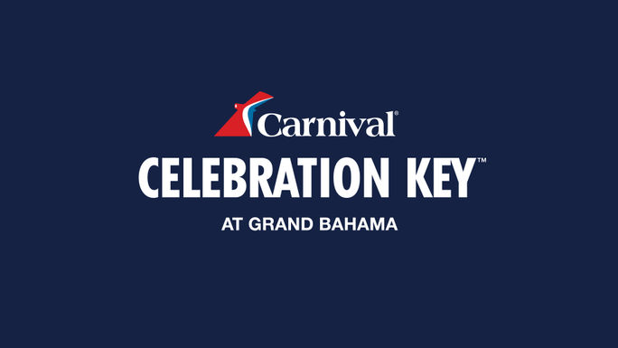 Carnival Cruise Line announced the name of its new destination in the Bahamas is Celebration Key.