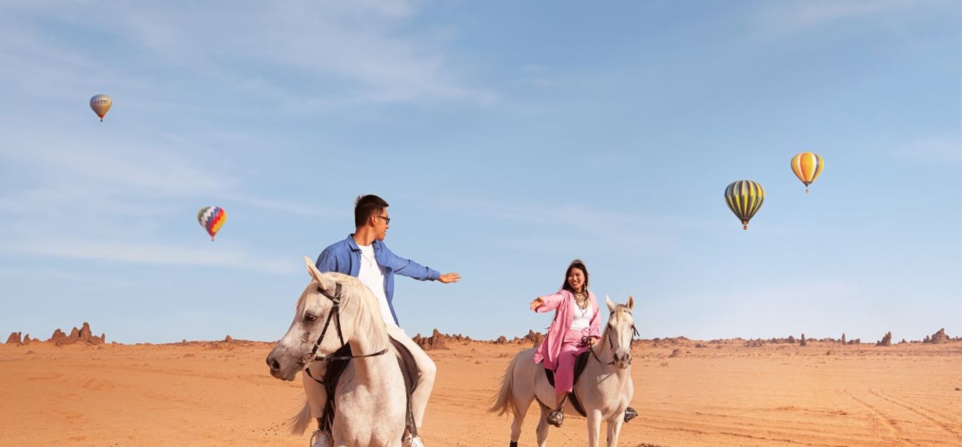 Image: Saudi Arabia is a hub of adventure in the winter season. (Photo Credit: Saudi Tourism Authority)