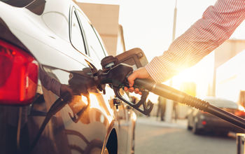 Gas pumps.