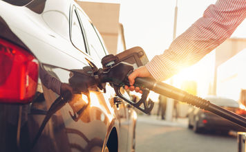 Gas pumps.