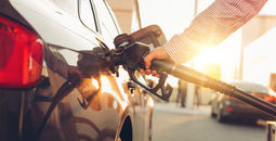 Gas pumps.