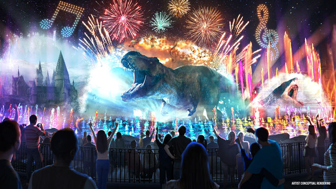 Rendering of the new CineSational: A Symphonic Spectacular at Universal Orlando. Rendering of the new CineSational: A Symphonic Spectacular at Universal Orlando.