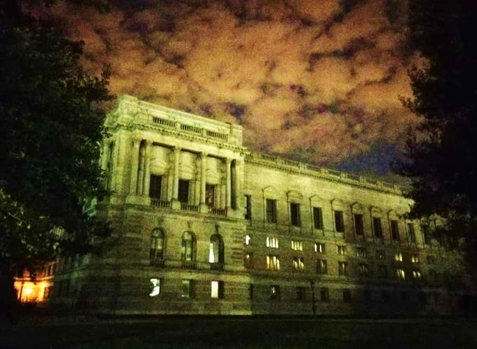 Haunted Sky at the Library of Congress, Washington, D.C. Haunted Sky at the Library of Congress, Washington, D.C.