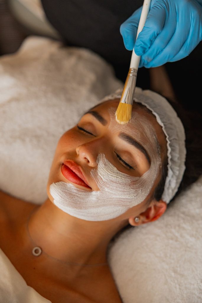 Facial treatment at the Bucuti+Tara's Purun Spa in Aruba