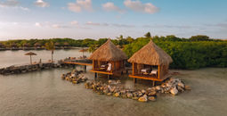 Spa cabanas at the recently renovated Okeanos Spa at the Renaissance Wind Creek Aruba Resort