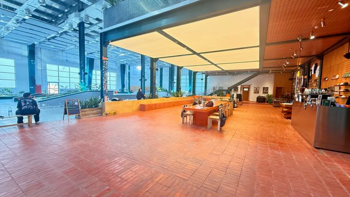 Gooder at Alserkal Avenue is a skate park, cowork space, coffee shop and more. Gooder at Alserkal Avenue is a skate park, cowork space, coffee shop and more.